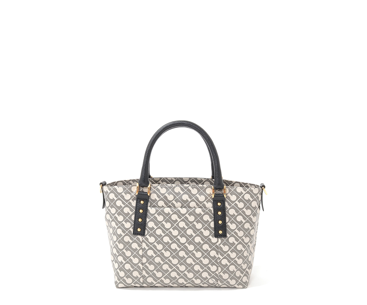 2点セット　GHERARDINI　ソフティハンドバッグ　グレー・ホワイト　レザー ソフティ 2WAYハンドバッグ 小｜GHERARDINI オンラインストア