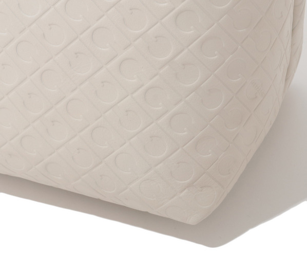 エンボスレザートートバッグ 詳細画像 ホワイト 7