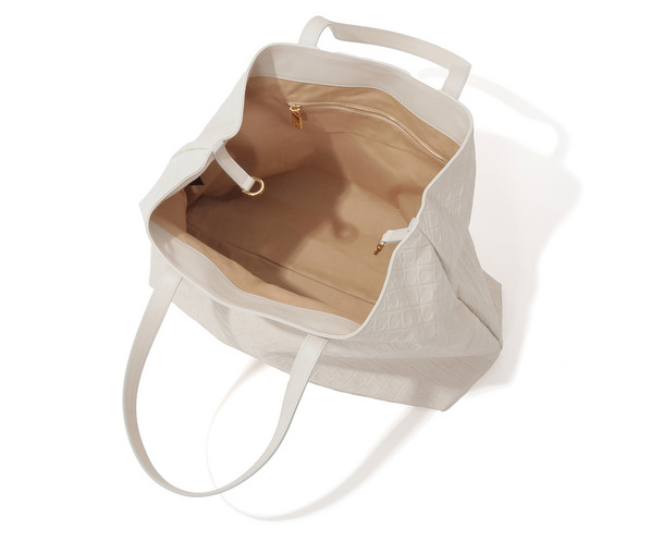 エンボスレザートートバッグ 詳細画像 ホワイト 9