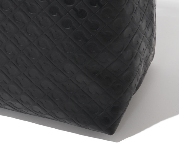 エンボスレザートートバッグ 詳細画像 ブラック 7