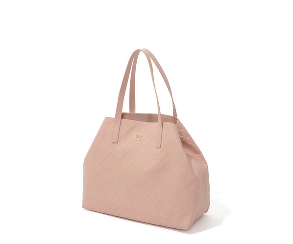 エンボスレザートートバッグ 詳細画像 ピンク 1