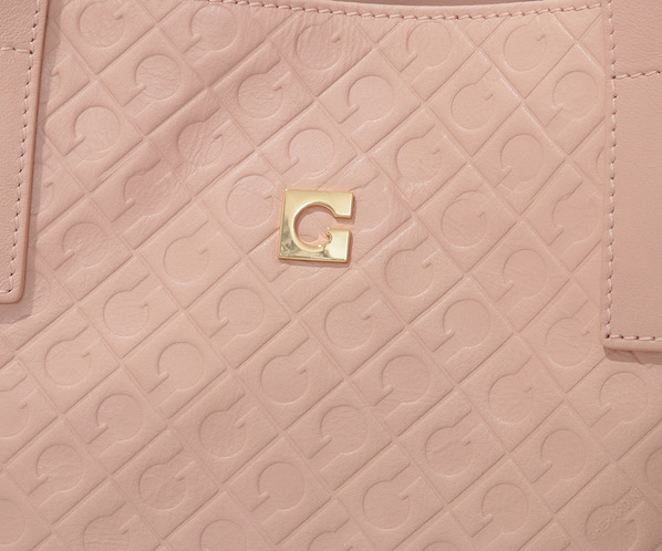 エンボスレザートートバッグ 詳細画像 ピンク 6