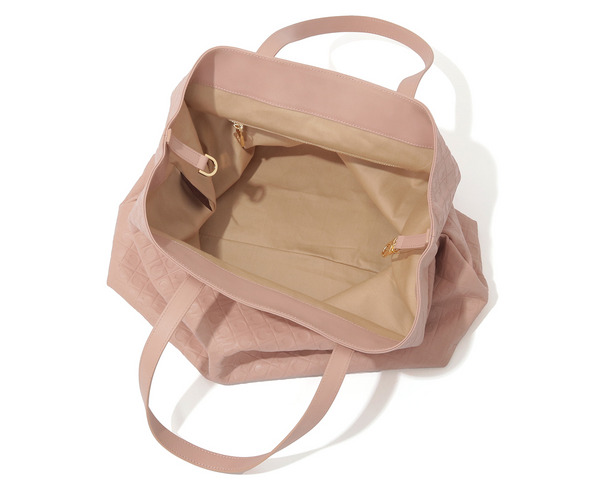 エンボスレザートートバッグ 詳細画像 ピンク 9