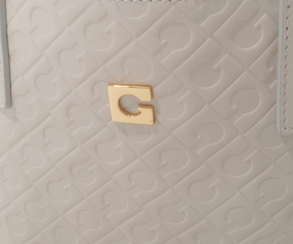 エンボスレザーハンドバッグ 詳細画像 ホワイト 7